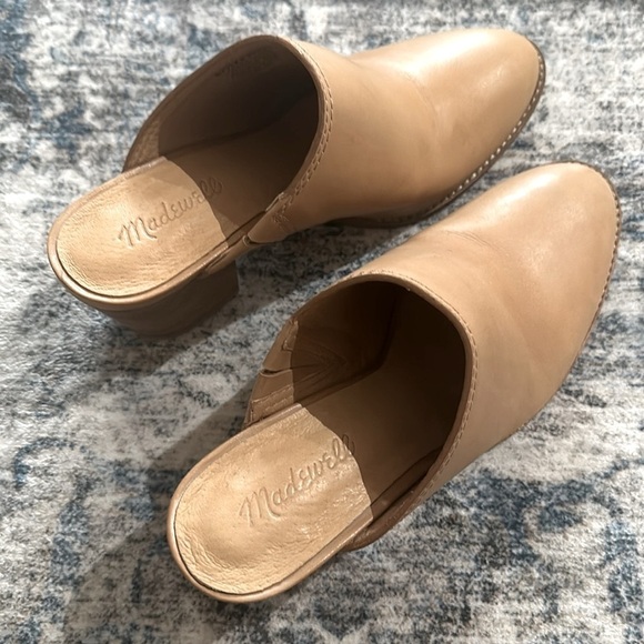 Tan Leather Mules - Picture 3 of 5